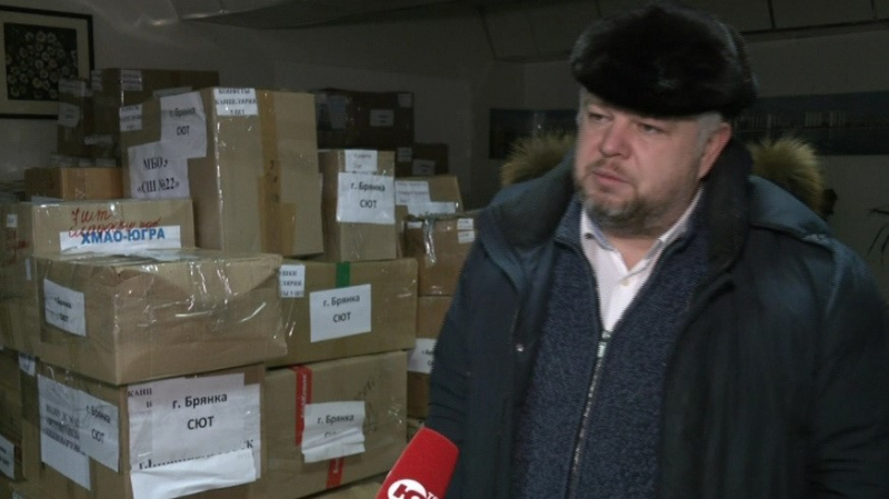 В Югре собрали ещё 3 тонны гуманитарного груза для детей Донбасса