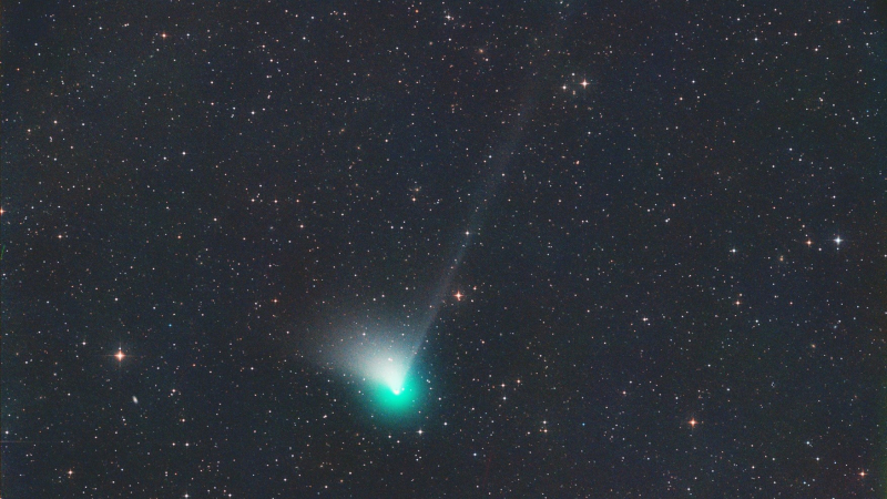 Югорчане смогут увидеть редкую зелёную комету