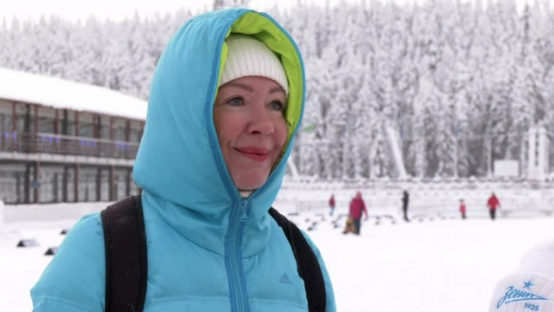В рождественский сочельник в Ханты-Мансийске провели лыжную гонку
