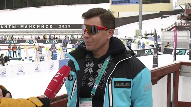 Виктор Майгуров оценил выступление Никиты Поршнева на чемпионате России по биатлону в Ханты-Мансийске
