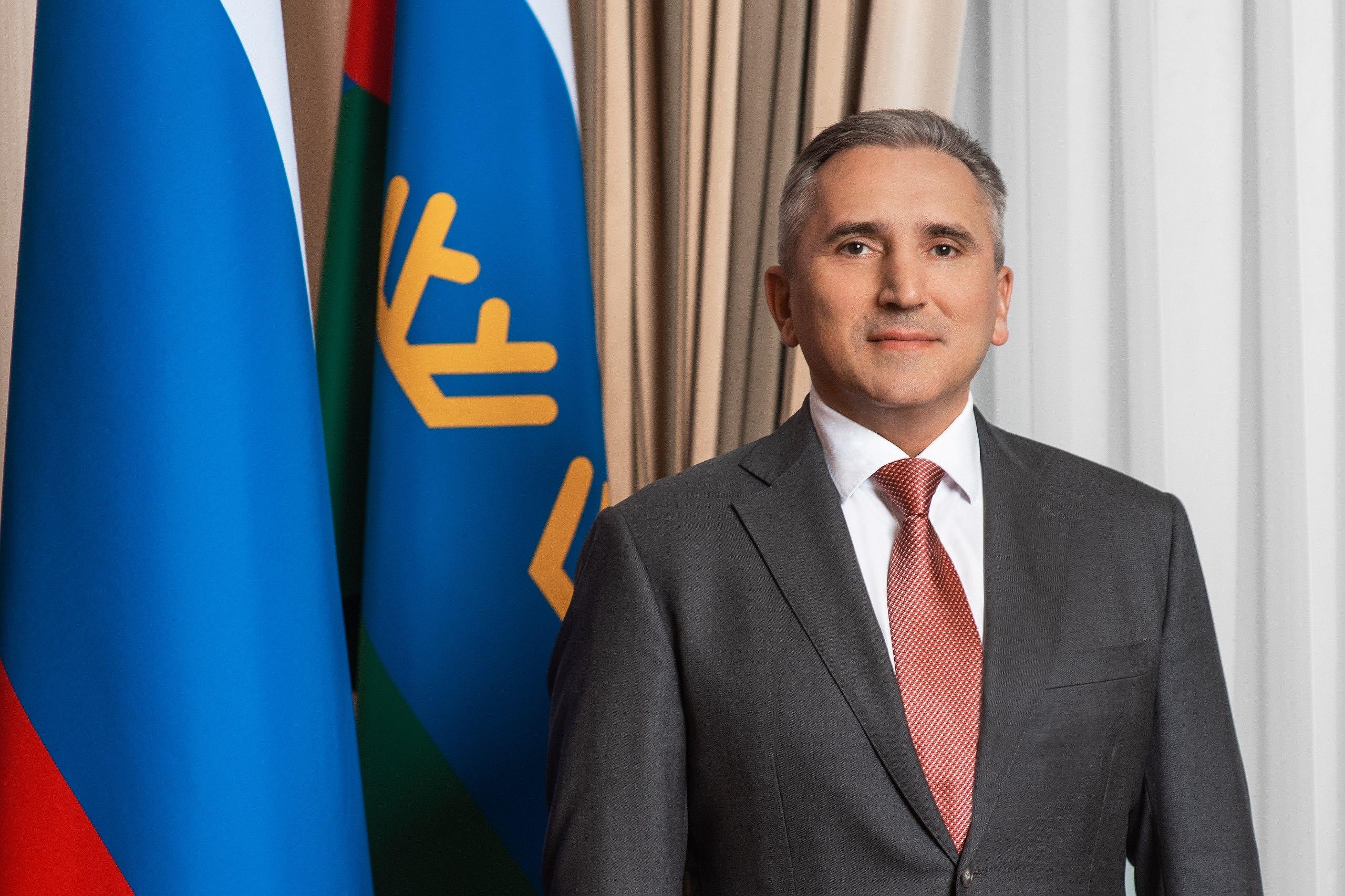 Губернатор Тюменской области Александр Моор поздравил всех с праздником 9 Мая