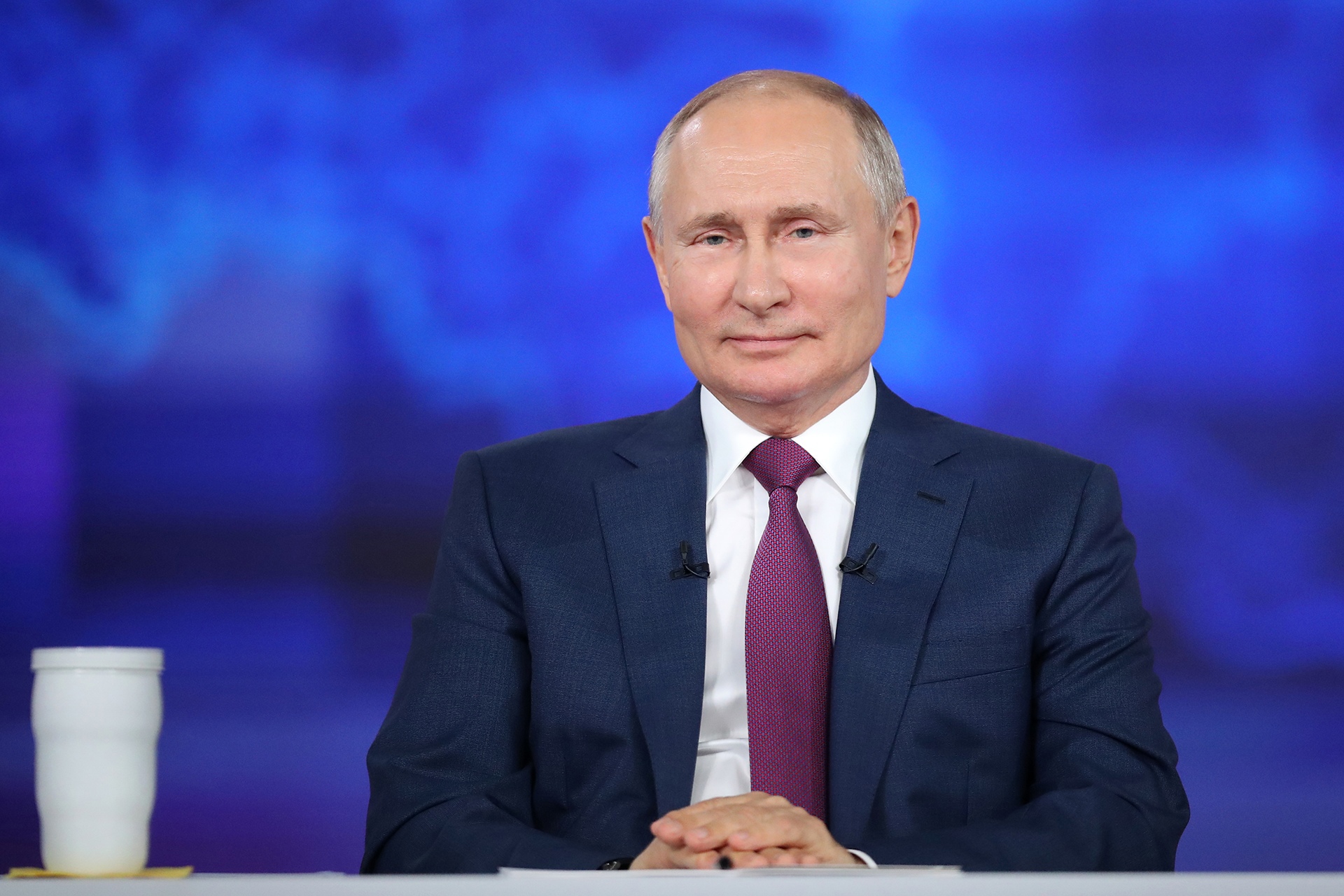 Стартовали прямая линия и пресс-конференция с президентом России Владимиром Путиным