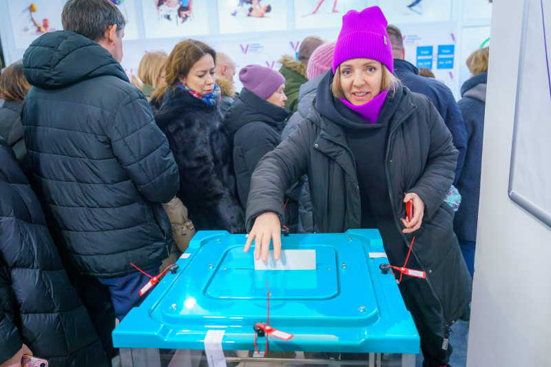 В Югре завершился второй день голосования на президентских выборах