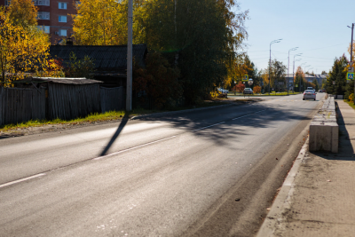 Новое дорожное полотно появилось на улице Попова