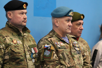 В Югорске прошло торжественное посвящение воспитанников военно-патриотического клуба «Ратник»