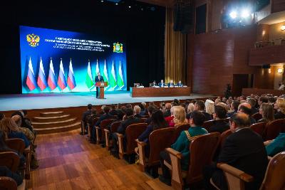 Делегация Югорска приняла участие в заседании Думы округа, на котором Губернатор Югры выступил с Посланием