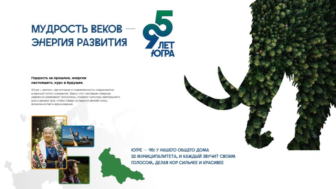 В Югре запустили сайт к 95-летию региона, над материалами которого работали несколько редакций