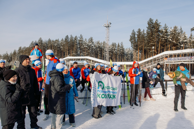 В Югорске прошла Всероссийская массовая лыжная гонка «Лыжня России-2026»