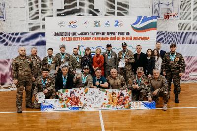 Завершился первый этап соревнований среди ветеранов специальной военной операции «Герои нашего времени»