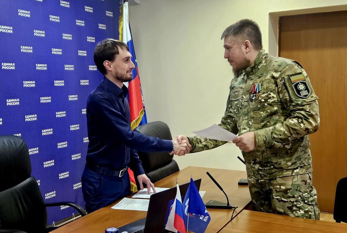 Ветеран СВО из Сургута Сергей Салахов примет участие в предварительном голосовании «Единой России»