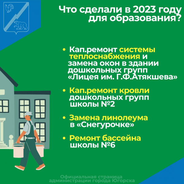 38,9 млн рублей - на ремонт школ и детских садов