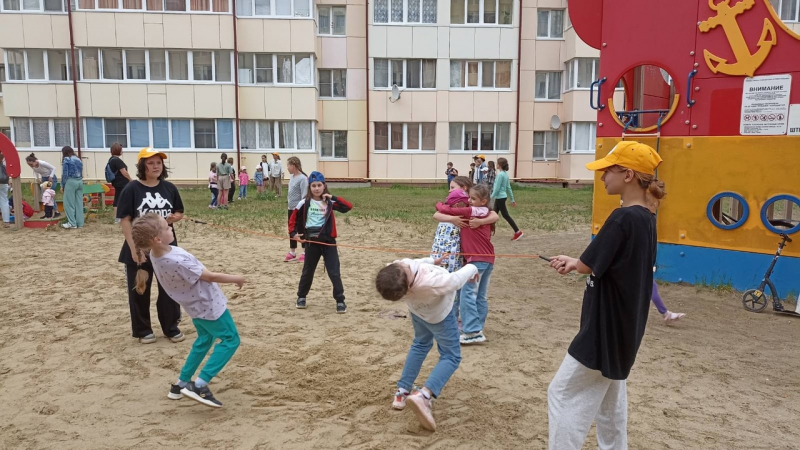 День защиты детей в Югорске прошёл весело и задорно