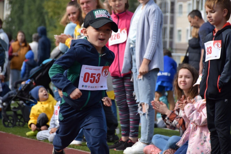Детский легкоатлетический забег "Бегущие сандалии" прошел в 5-й раз