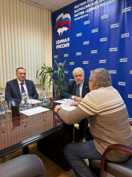 Югорск посетил депутат Государственной Думы РФ Павел Завальный