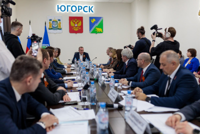 Югорск с рабочим визитом посетил Губернатор Югры Руслан Кухарук