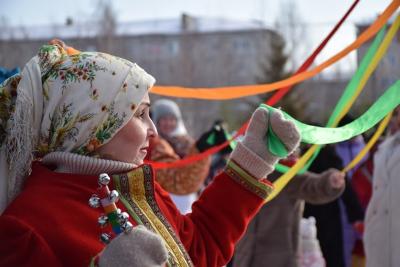 Югорск встретил масленицу