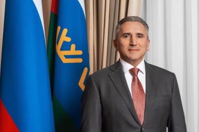 Поздравление губернатора Тюменской области с Днем Победы