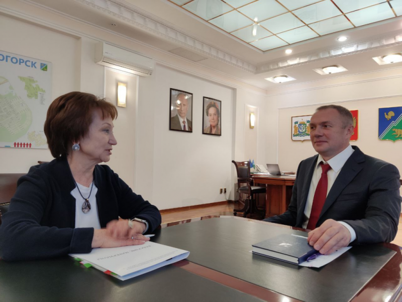 Уполномоченный по правам человека в Югре Наталья Стребкова посетила Югорск
