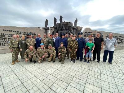 В День ветеранов боевых действий участники локальных конфликтов почтили память своих сослуживцев