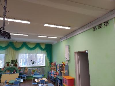 В детском саду "Снегурочка" новые сети электроснабжения 