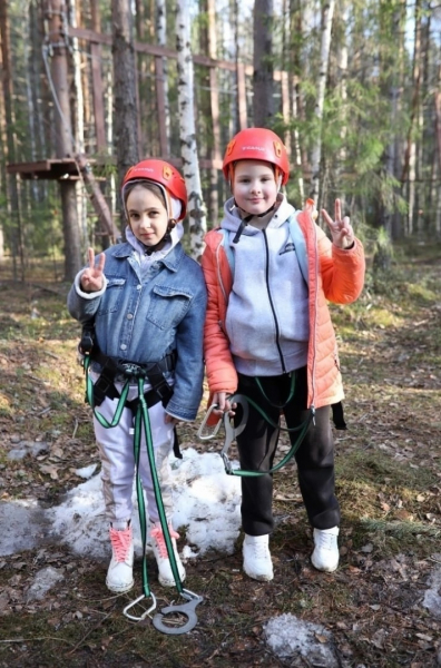 В Югорске открылся веревочный парк