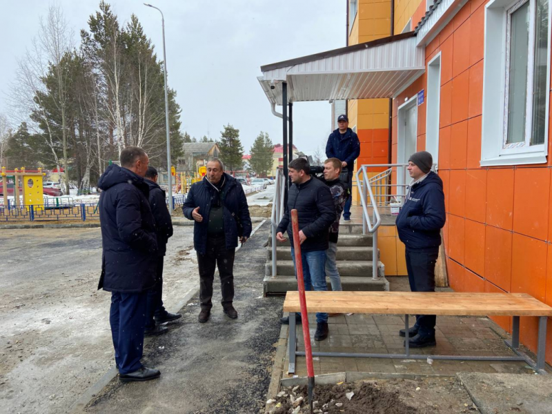 В Югорске продолжается строительство многоквартирных домов.